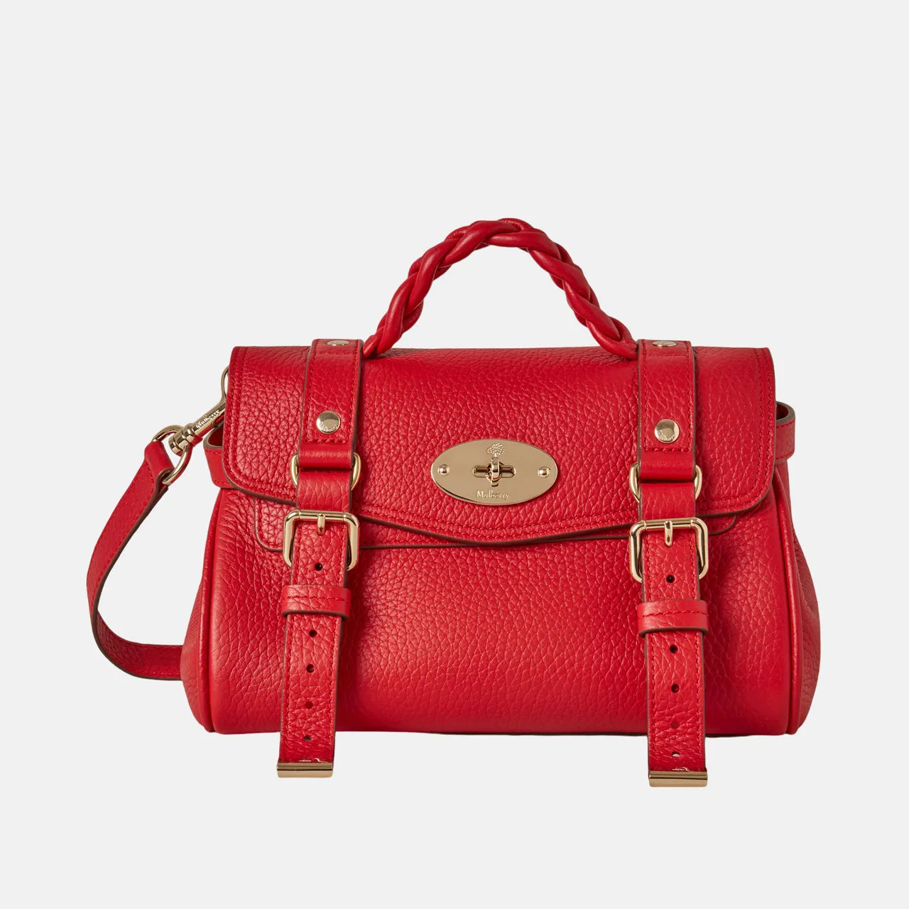 MULBERRY Alexa Mini Satchel - Scarlet Red