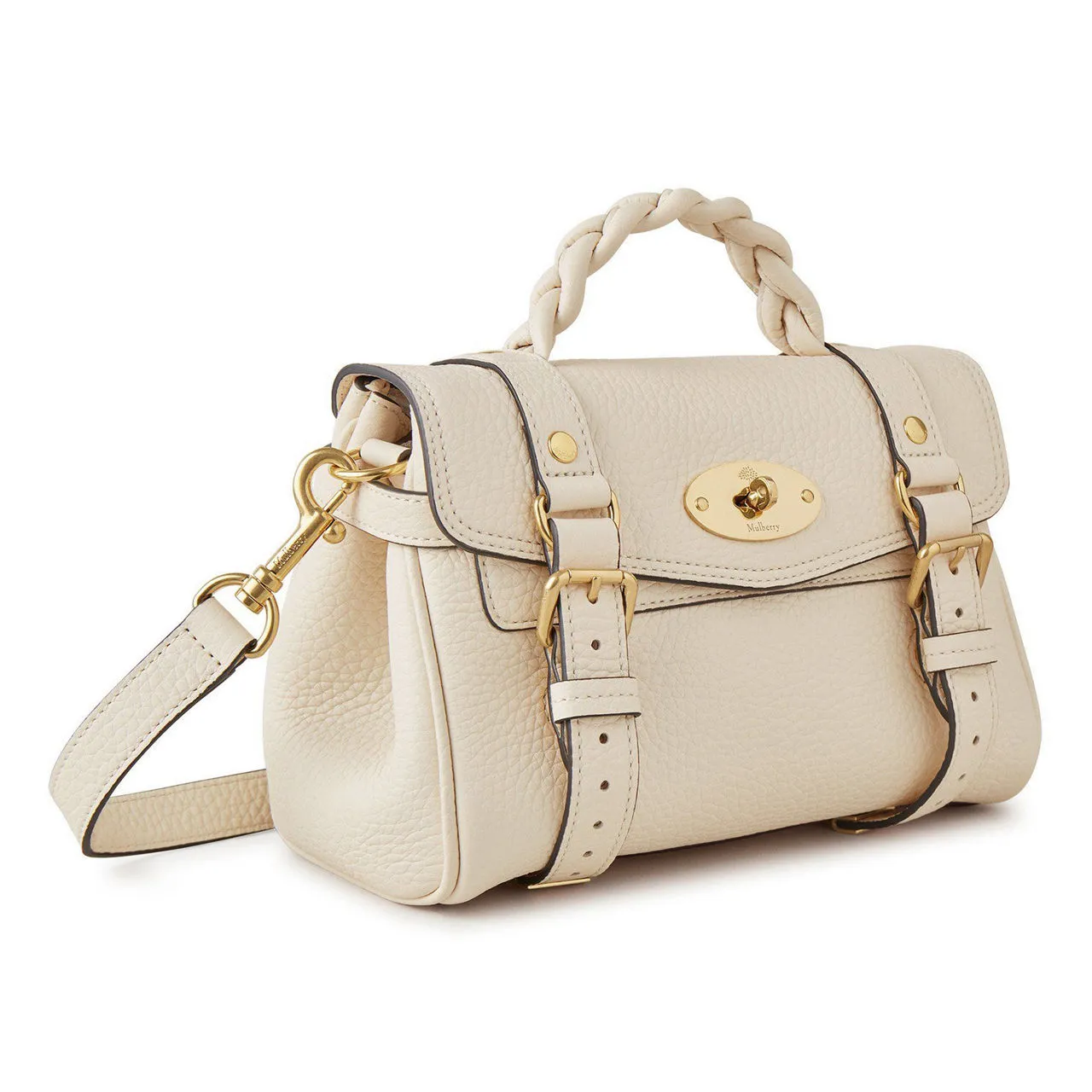 MULBERRY The Sustainable Edit Alexa Mini Satchel - Eggshell