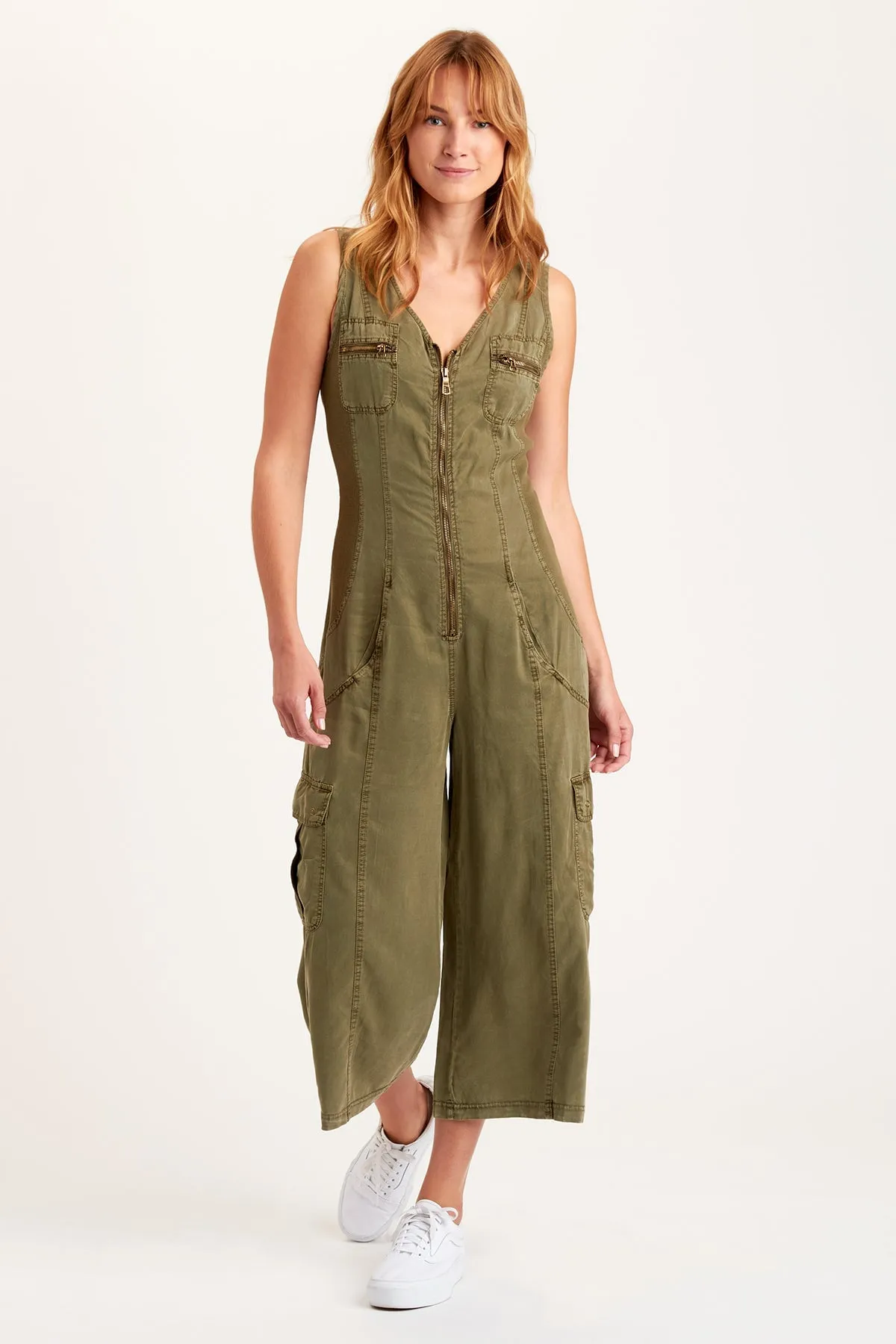 Norris Crop Jumpsuit