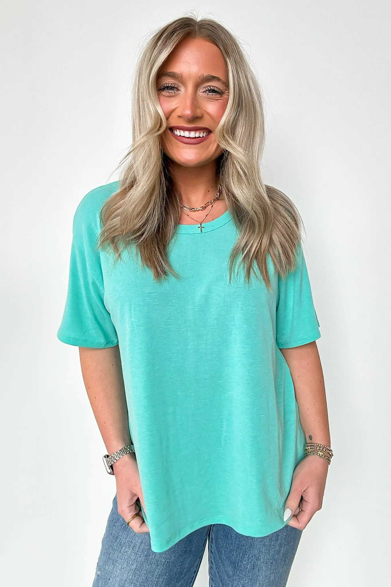 Odessah Short Sleeve Relaxed Fit Top - FINAL SALE