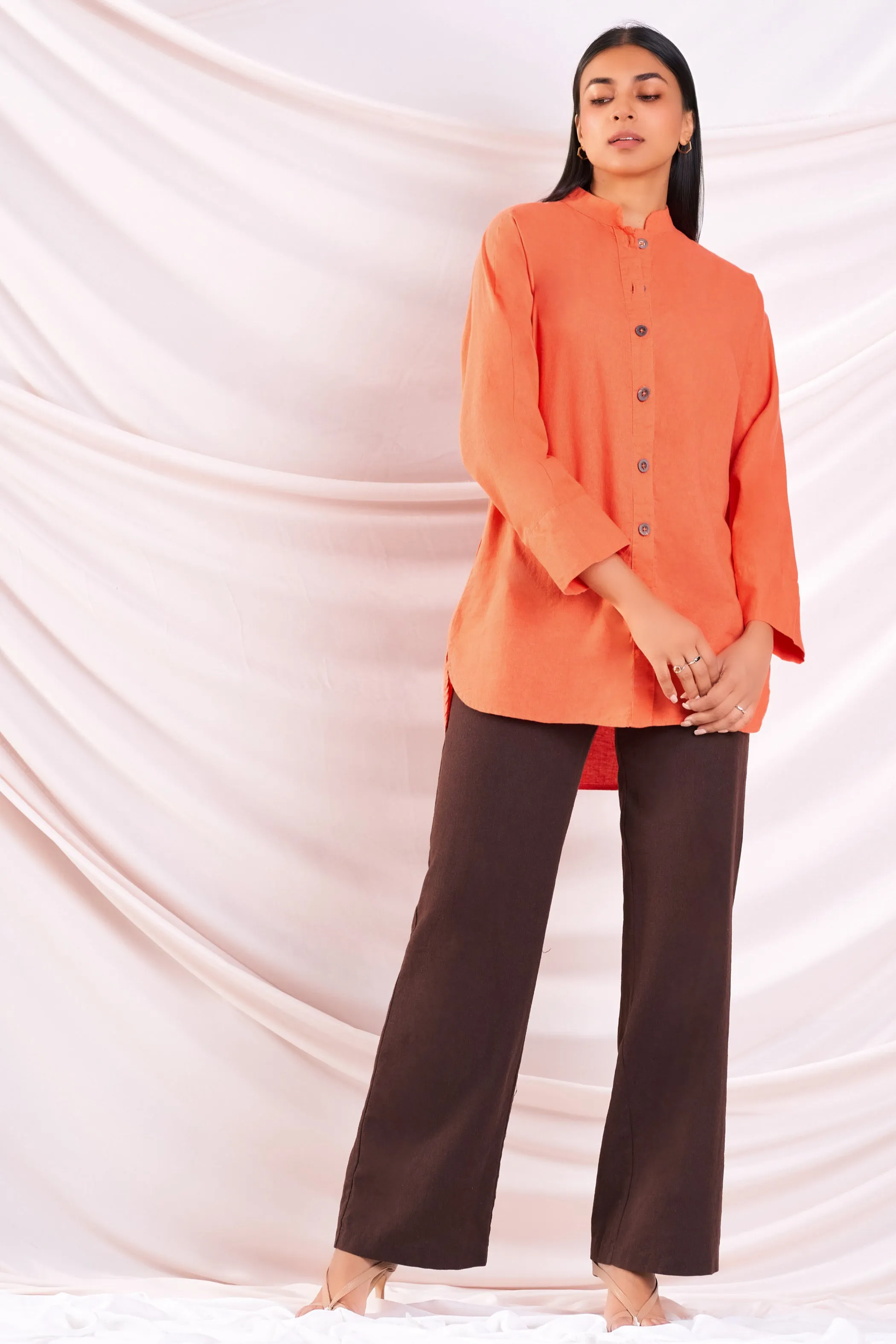 Orange Tunic Top