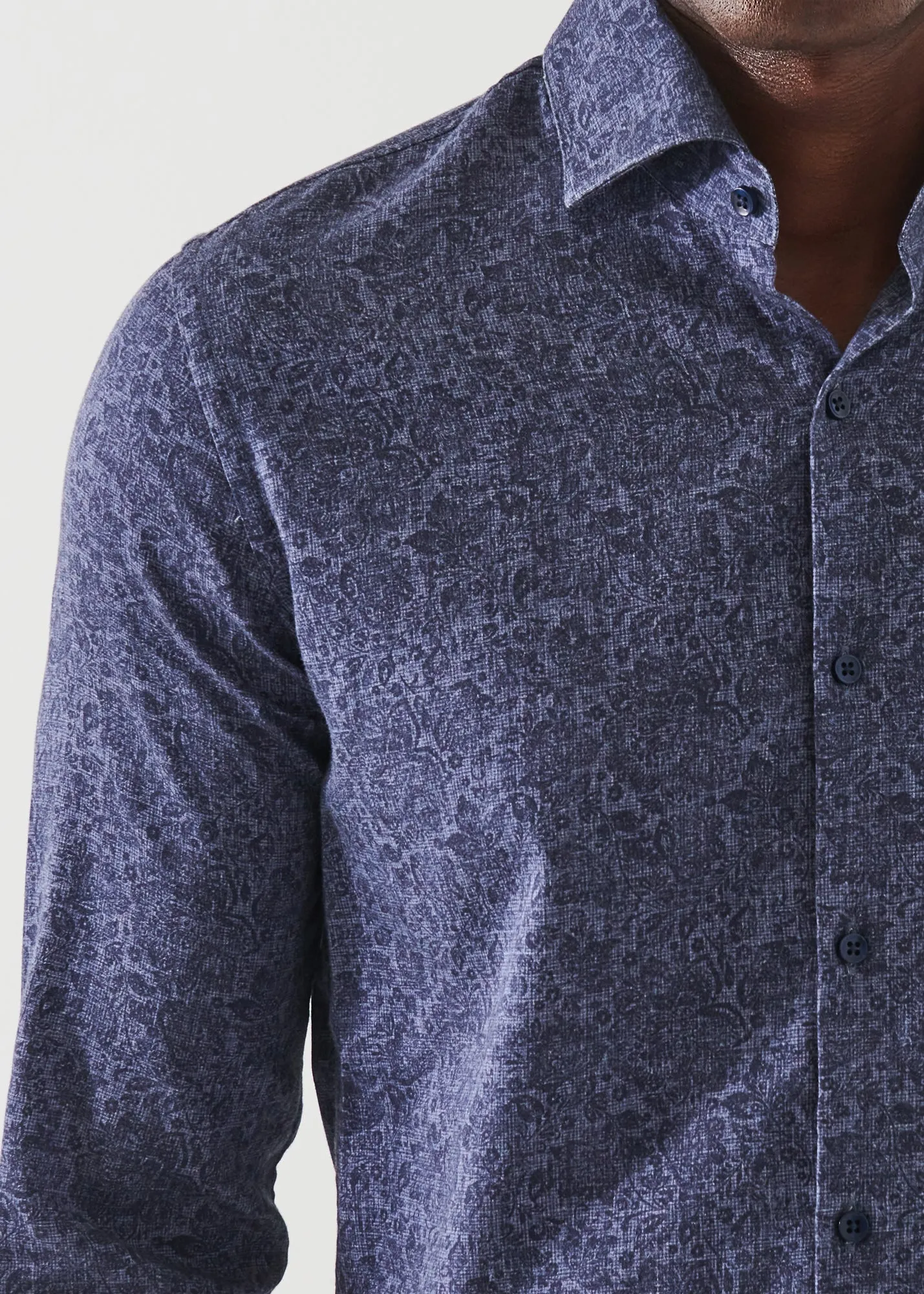 PAISLEY PRINT COTTON SHIRT