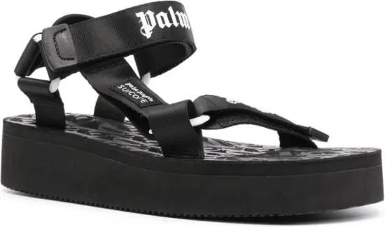 Palm Angels x Suicoke Depa sandals Black