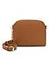 Paradox London Olive Tan Faux Leather Crossbody Bag