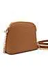 Paradox London Olive Tan Faux Leather Crossbody Bag