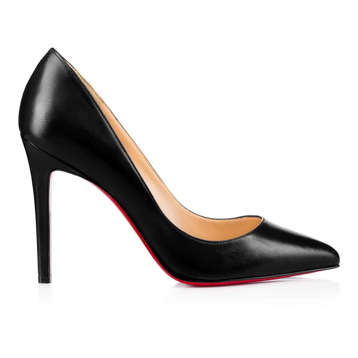 Pigalle 100 mm Pumps - Nappa leather - Black - Women