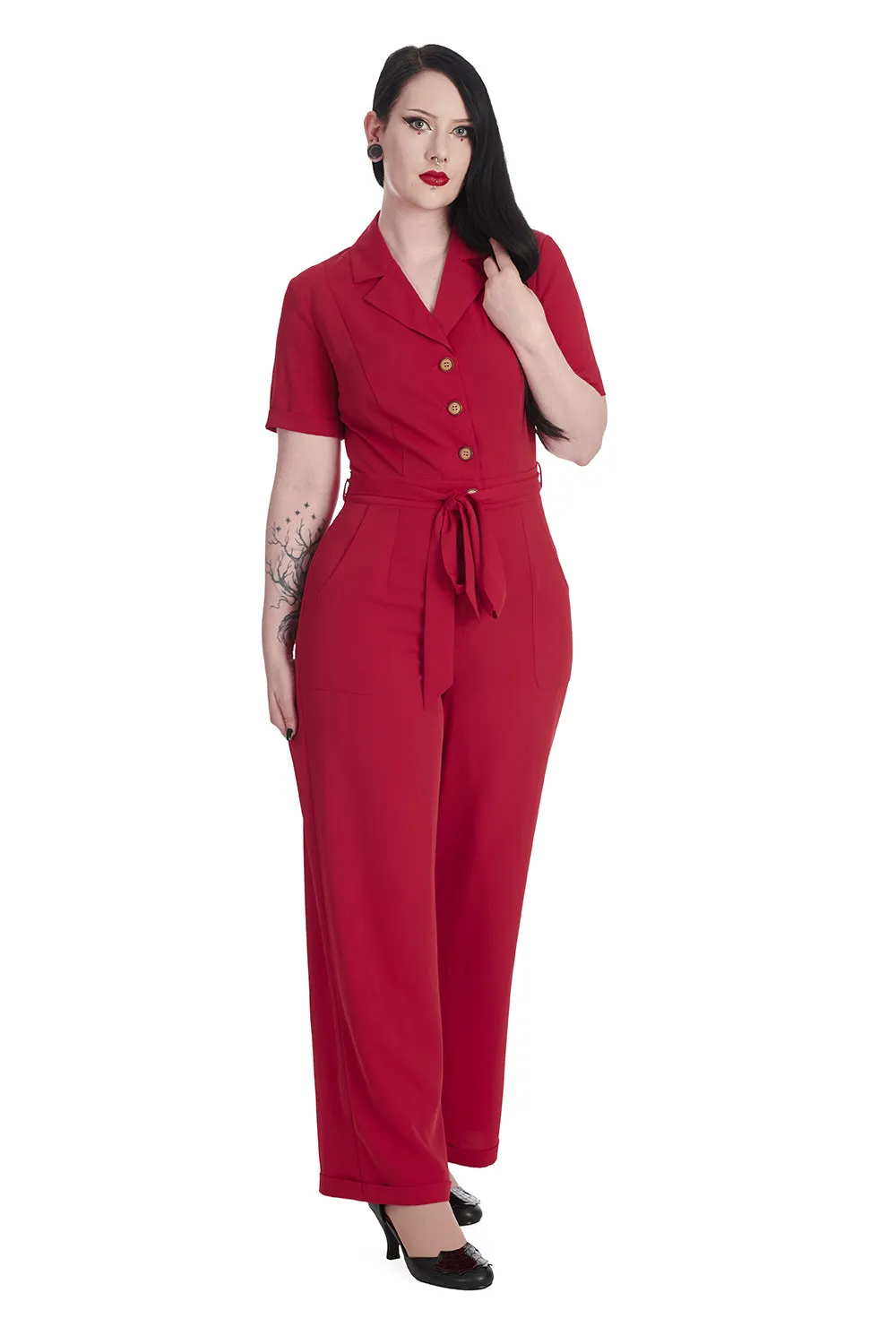 PLEASED AS PUNCH JUMPSUIT