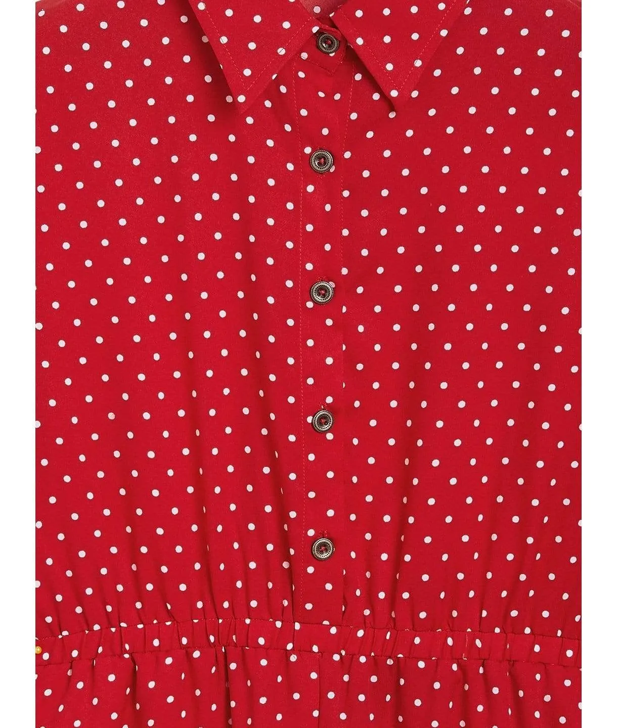 Polka Roll-up Jumpsuit for Girls