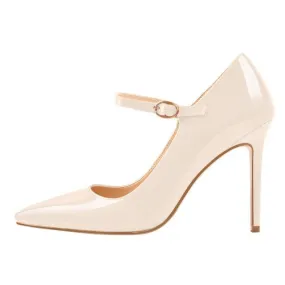 Pumps Queen Mechika (Light beige)