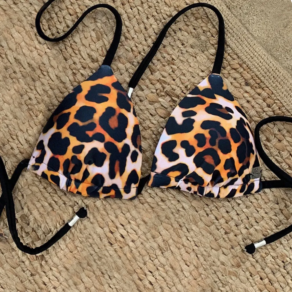 Pushup Bikini Top - LEOPARD