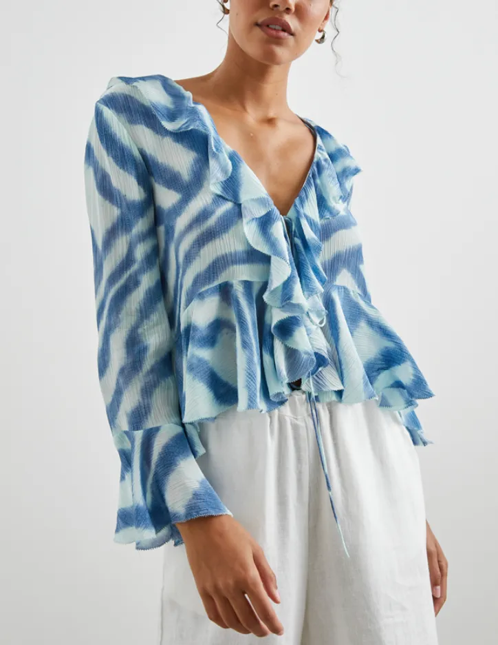 RAILS NICOLETTA RUFFLE TOP