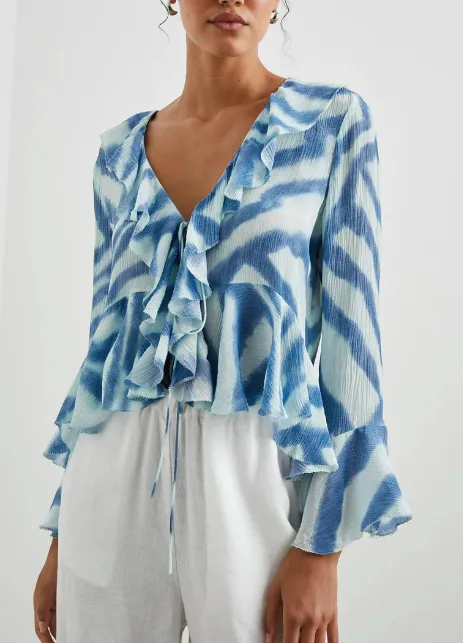 RAILS NICOLETTA RUFFLE TOP