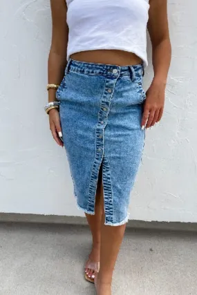 Riviera Denim Skirt