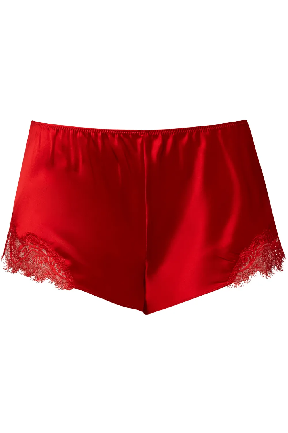 Scarlett Silk French Knicker, Size S (UK 10)