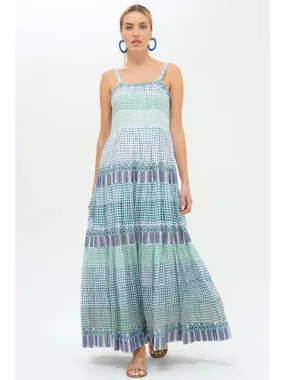 Smocked Back Maxi Dress by Oliphant