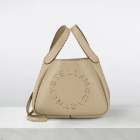 STELLA MCCARTNEY Alter Mat Logo Tote Bag - Bamboo