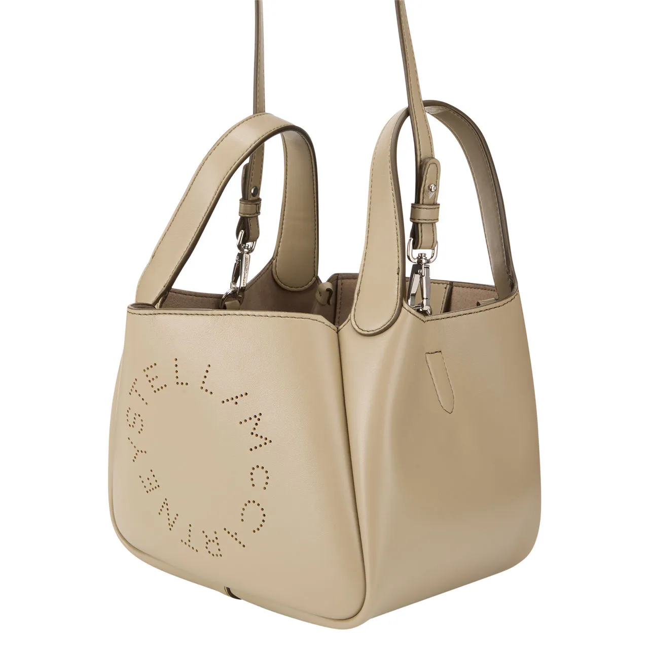 STELLA MCCARTNEY Alter Mat Logo Tote Bag - Bamboo