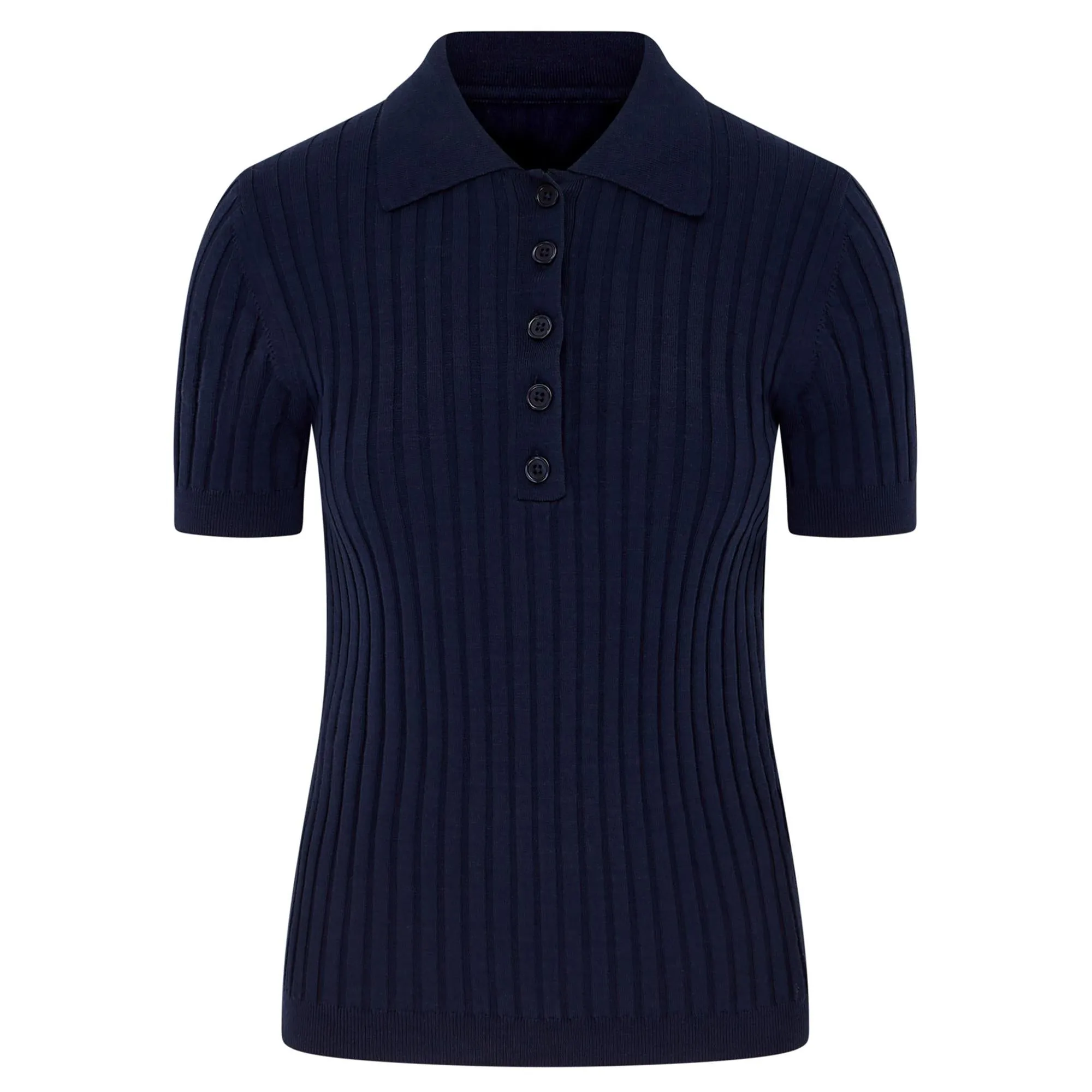 Swing Out Sister Abigail Ladies Golf Polo Shirt Navy Blazer