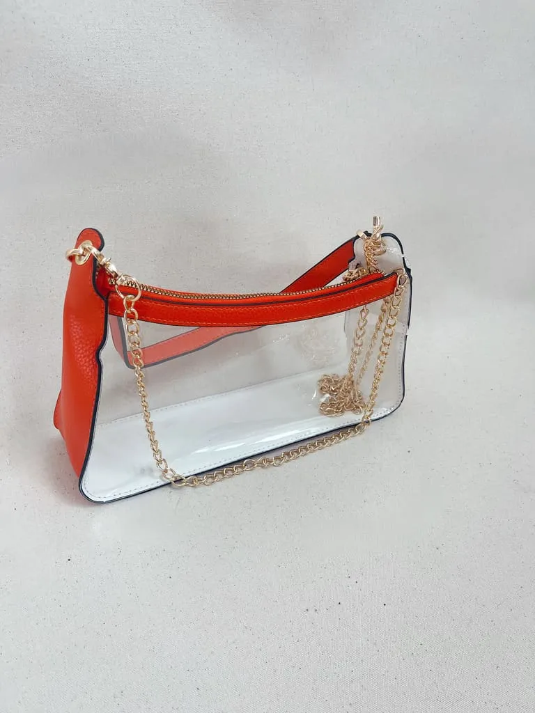 The Stadium Clear Satchel Bag