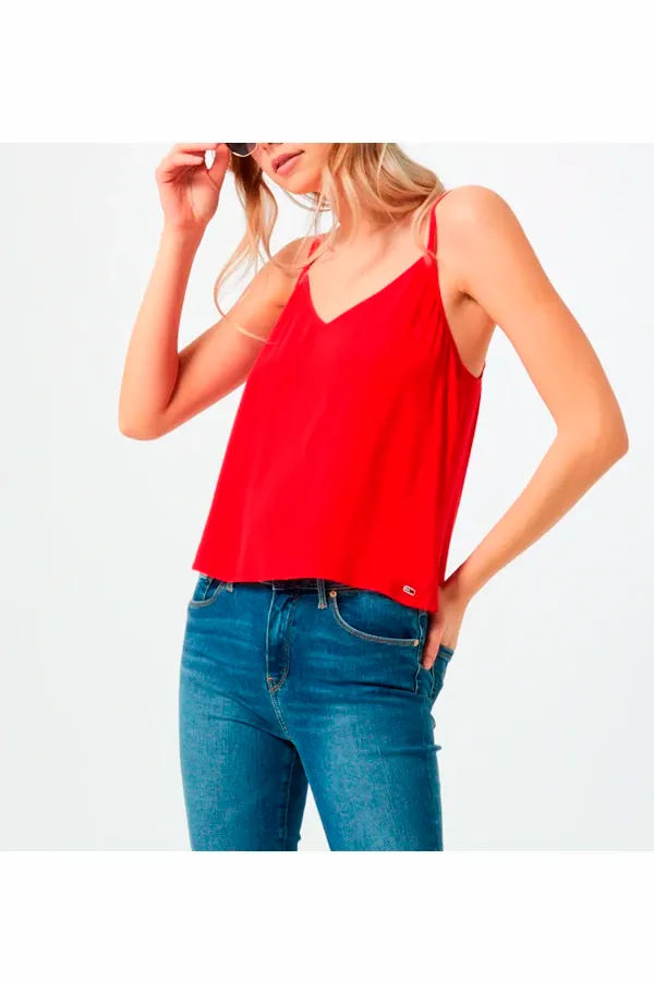 Tommy Hilfiger Women Camisole Top Red