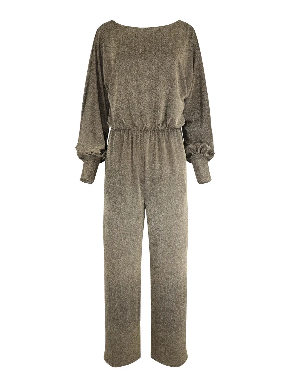 Trina Turk Eurpoa Jumpsuit in Gold