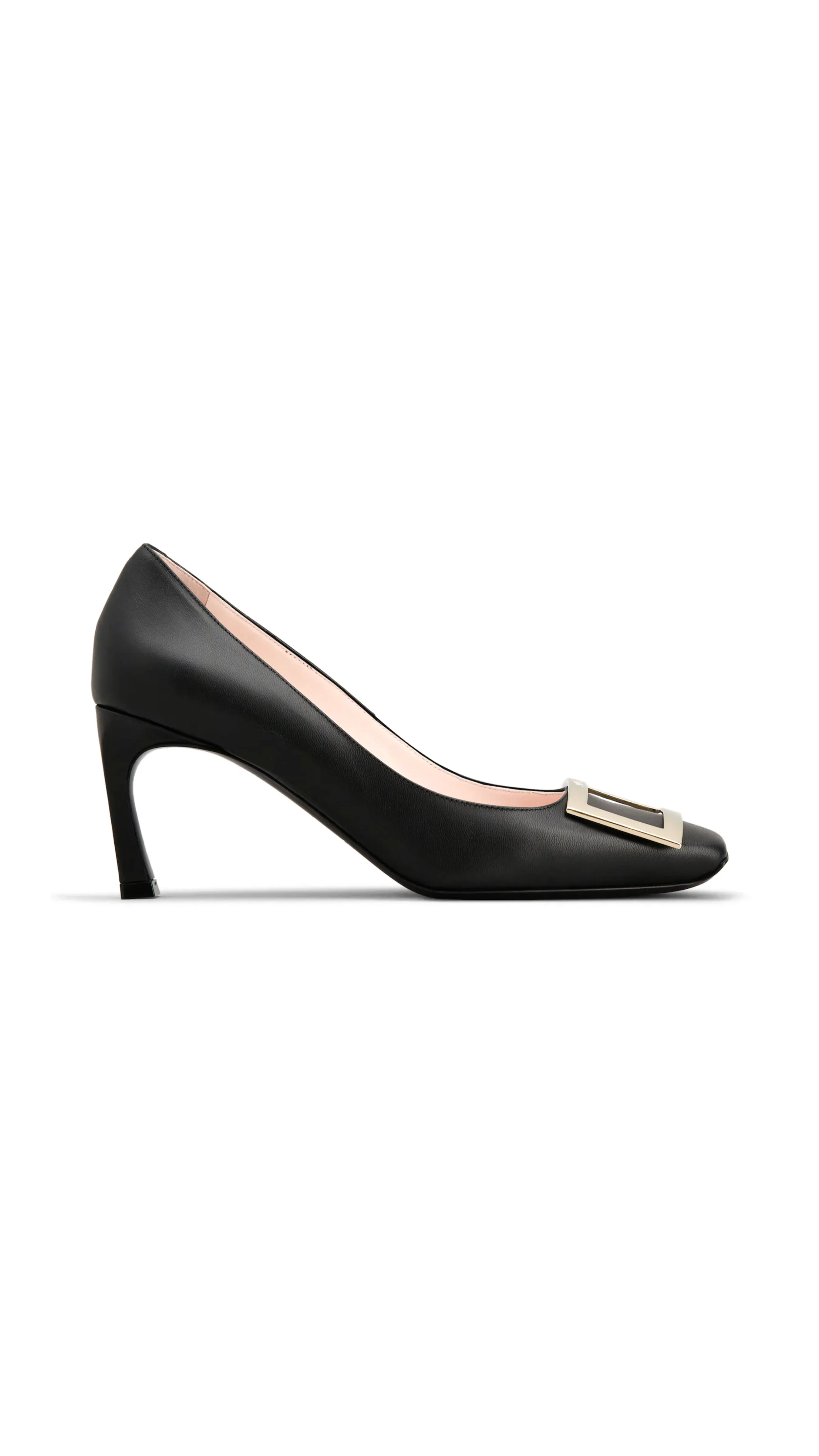 Trompette Pumps in Leather - Black