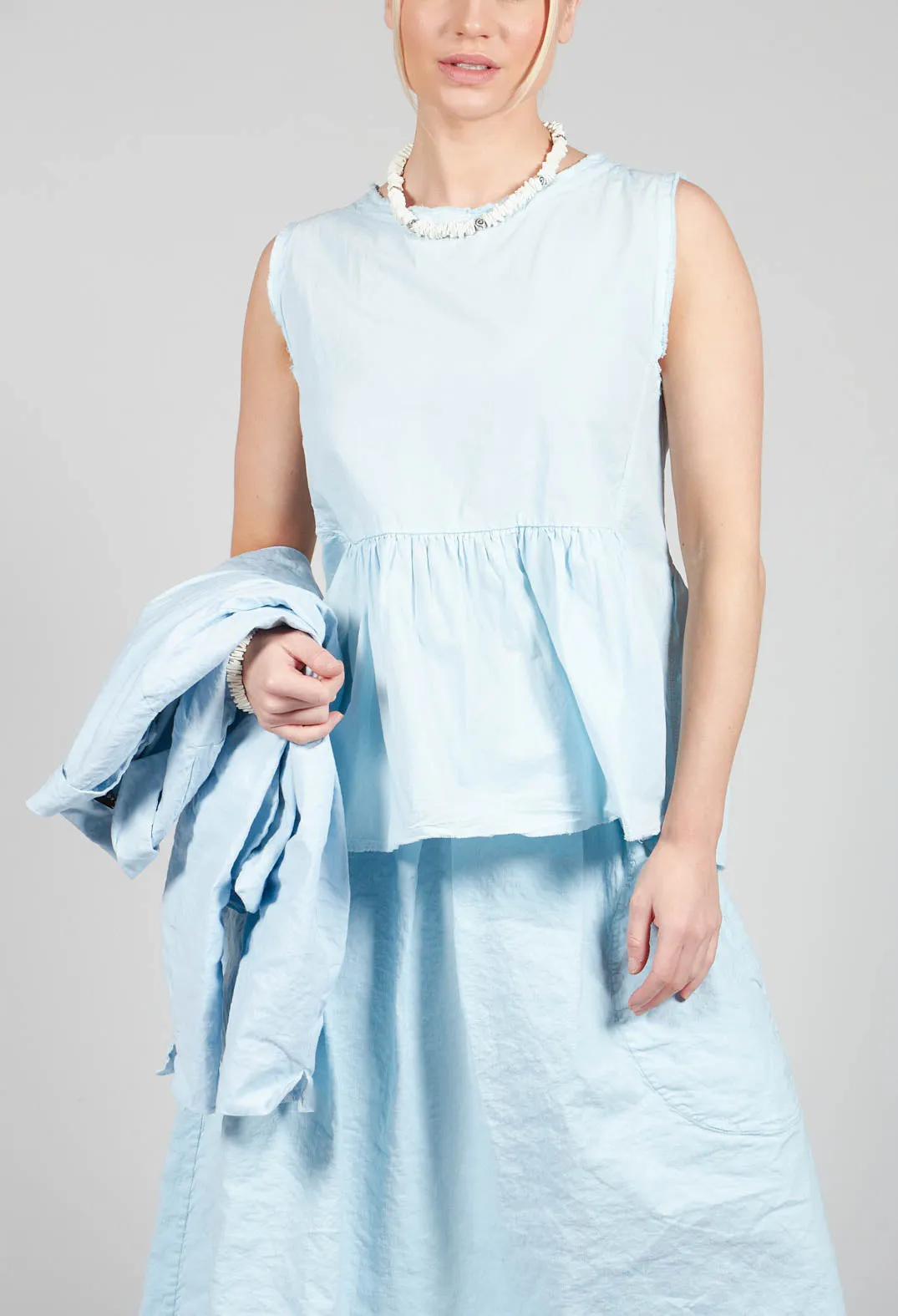 Tunic Blouse in Cielo