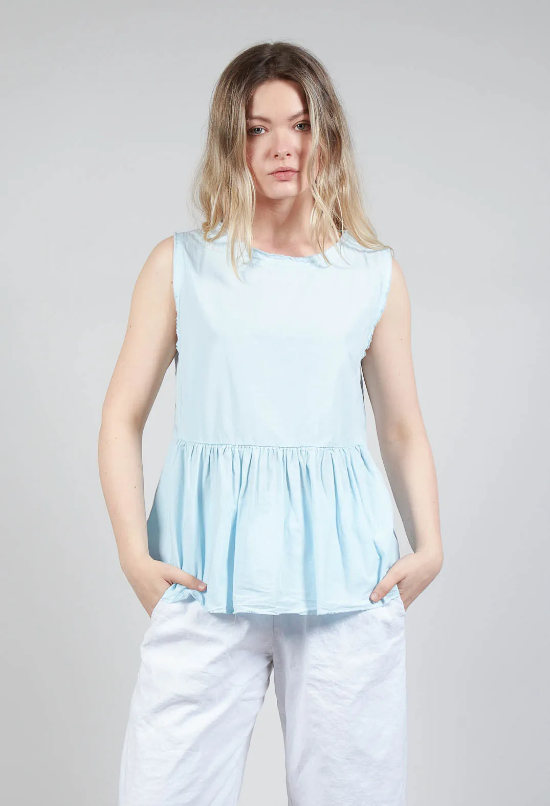 Tunic Blouse in Cielo