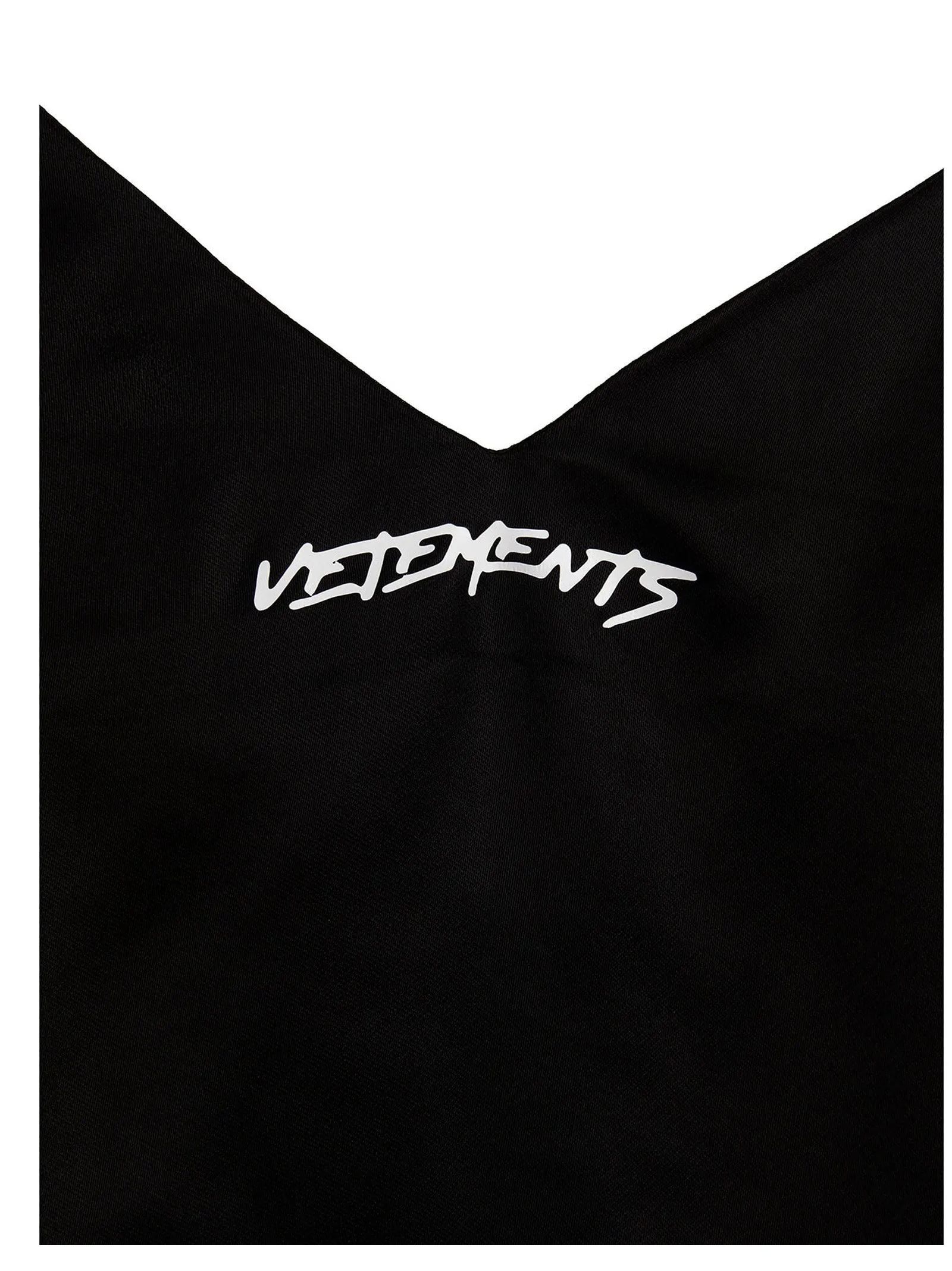 Vetements Logo Printed Camisole Top