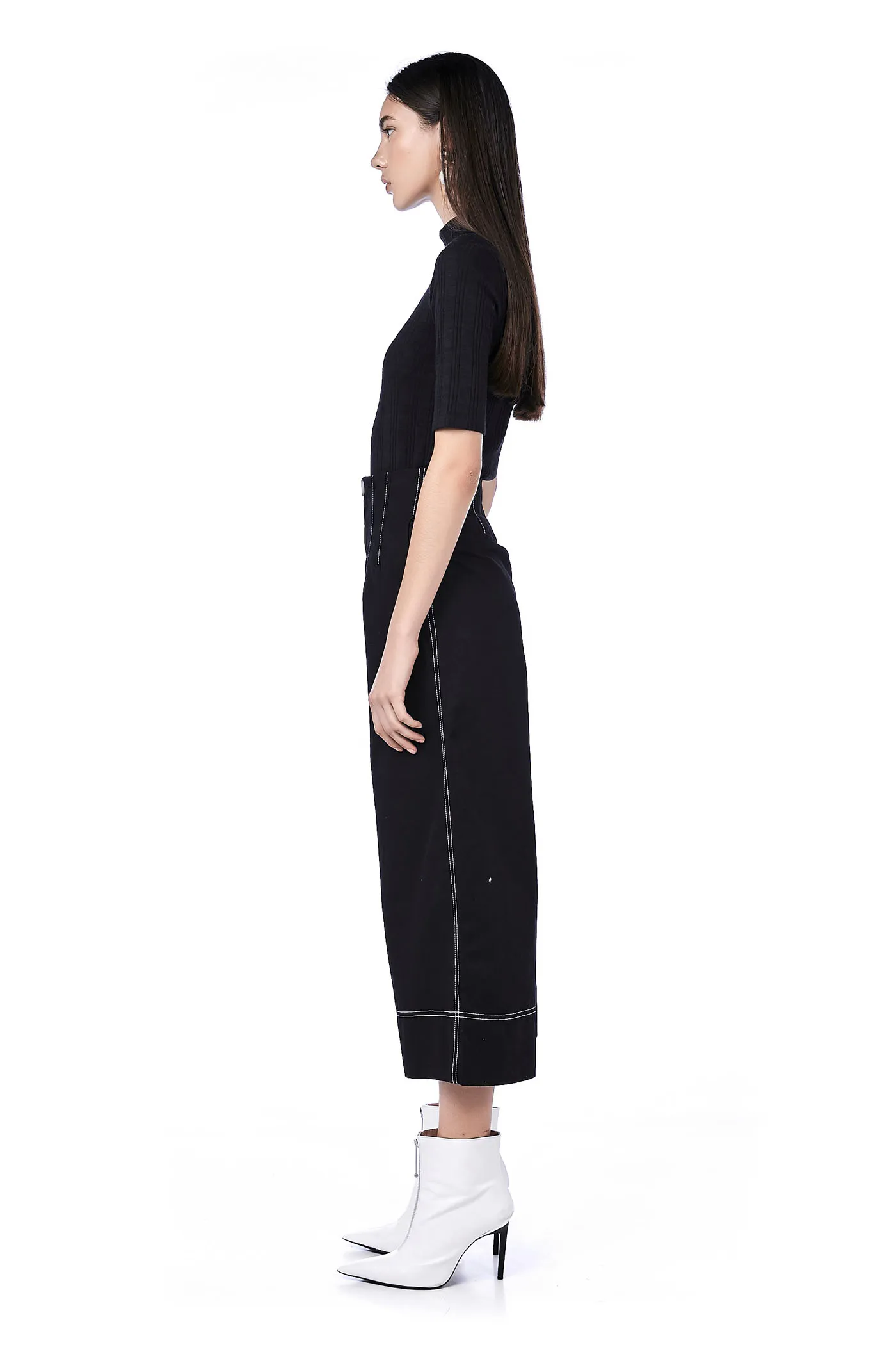 Vivy Top-Stitch Culottes