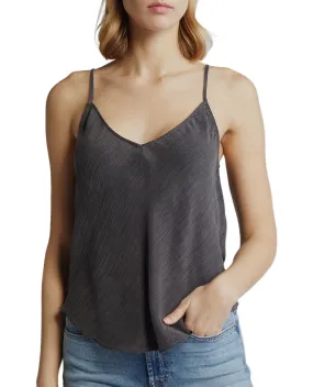 Vneck Camisol- Slate Charcoal