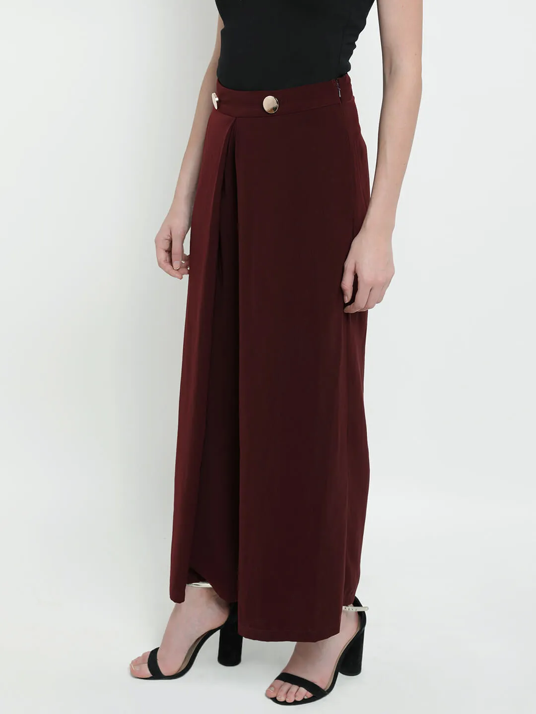 Whimsical Wind Elasticated Waist Palazzo