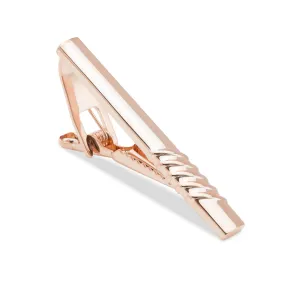 Wiseman Rose Gold Tie Bar