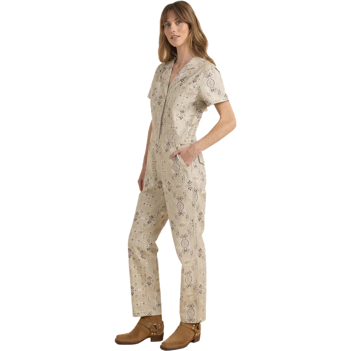 Women's Layover Short Sleeve Jumpsuit