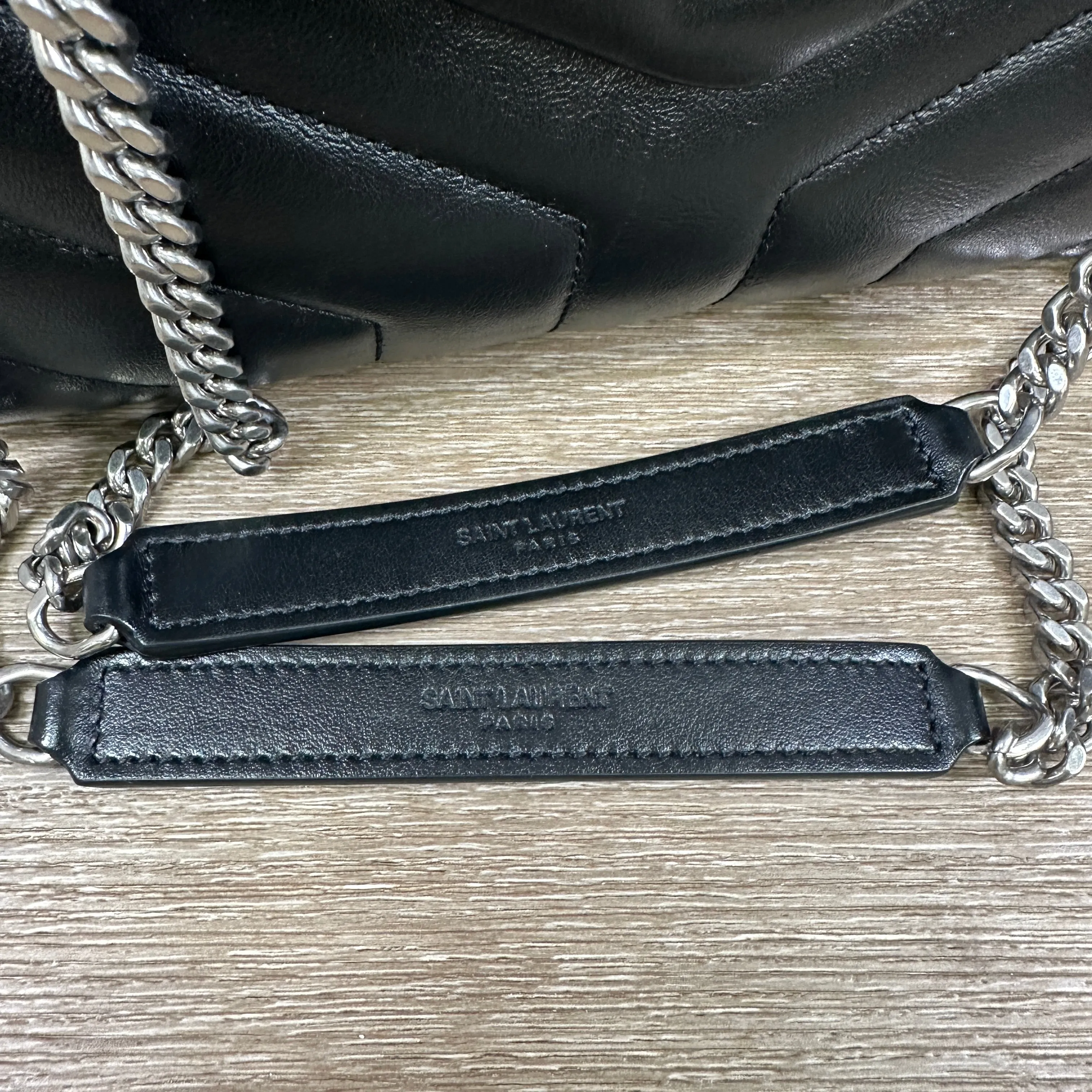 YSL Loulou Small Chain Bag in Quilted Y Leather